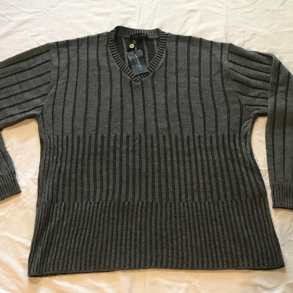 Lamberti- Men’s Grey Sweater- Size XXL